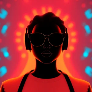 KI-Influencer Creation Studio mit digitalen Charakteren auf Bildschirmen