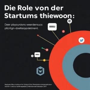 Team in einem Startup-Büro arbeitet an innovativen Projekten.
